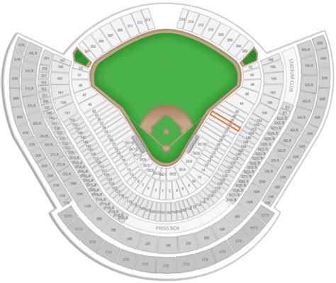 Los Angeles Dodgers Virtual Seating Chart Awesome Home