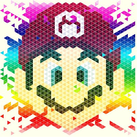 “psychedelic Plumber” By Josh Mirman Mario Art Graphic Design Poster