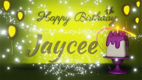 Jaycee Happy Birthday Song Happy Birthday To You Youtube