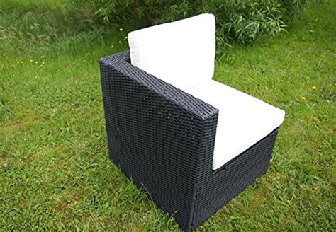 The pieces of furniture in this set have metallic feet for a sleek, modern appearance. Gartenmöbel 3tlg. Sitzgruppe Poly Rattan Lounge Garten ...