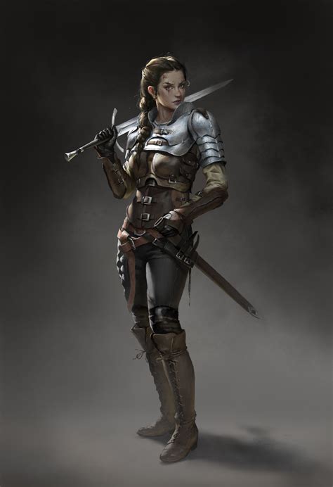 Pin By Rob On Rpg Female Character 23 Warrior Woman Fantasy Female Warrior Concept Art