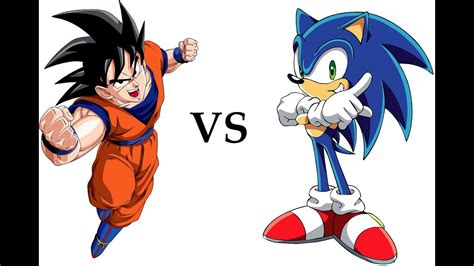 Goku Vs Sonic Dbz Fan Version Youtube