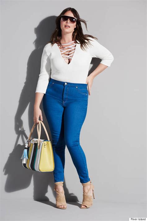 Candice Huffine Unveils River Island's New Plus Size Range In Sizes 18-24