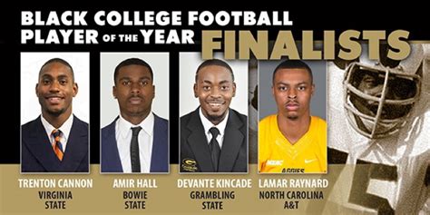Black College Football Hall Of Fame Announces Finalists For Player Of