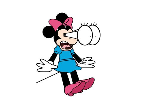 Minnie Mouse Doing Wild Take By Ultra Shounen Kai Z On Deviantart