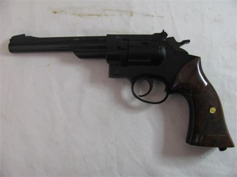 Crosman Model 38t 22 Co2 Pellet 6 Shot Revolver For Sale At Gunauction
