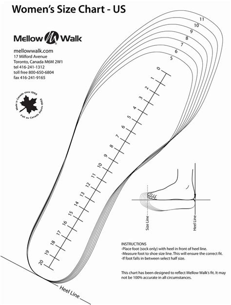 Sketcher Shoe Size Chart