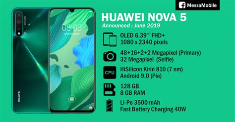 february, 2021 huawei nova price in malaysia starts from rm 475.00. Huawei Nova 5 Price In Malaysia RM1699 - MesraMobile