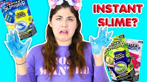 Does This Slime Kit Actually Make Instant Slime Slimeatory 316 Youtube