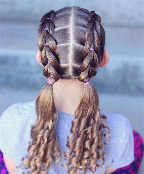 31 Fabulous Little Girls Party Hairdo With Images Kids Braided