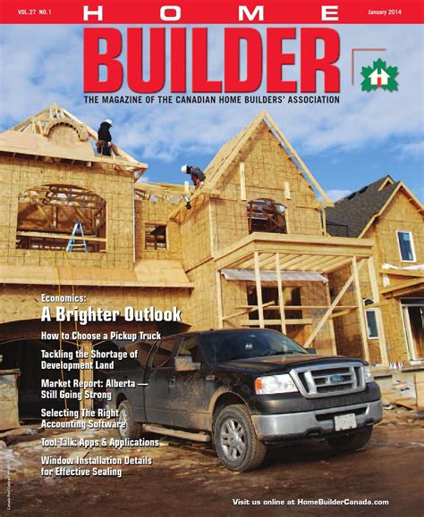 Janfeb 2014 Home Builder Magazine Canada By Work4 Projects Ltd Issuu