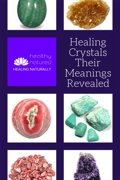Healing Crystals Their Meanings And Crystal Energy Guide 2019 Healing