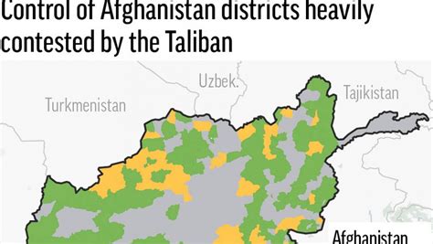 Taliban Afghanistan Map 2021 The Taliban Grab More Of Afghanistan As