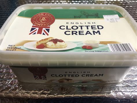 English Clotted Cream 1kg Tub Buy Online In Portugal At Desertcart
