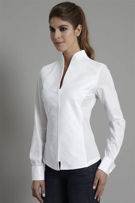 Womens White Collared Shirt Cogblog