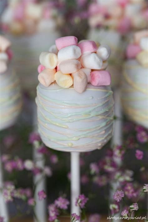 Cake Pops Z Mini Marshmallows Słodyczowy Świat Cake Pops I Inne