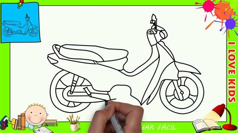 Como Desenhar Um Moto Facil Passo A Passo Para Crianças E Iniciantes 2