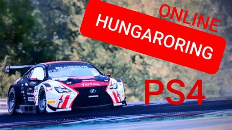 Assetto Corsa Competizione Ps Online Hungaroring Youtube