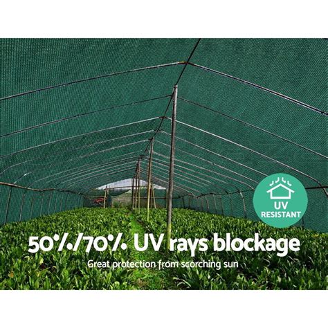 Instahut Shade Cloth 507090 Uv Sun Shadecloth Sail Roll Mesh Outdoor