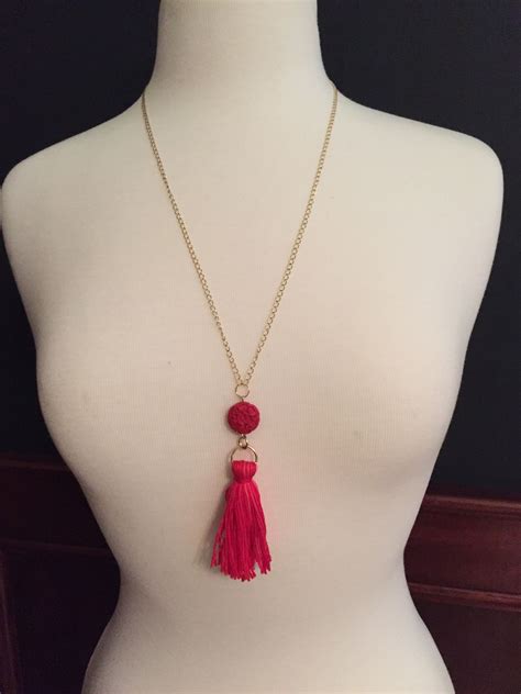 Red Tassel Necklace 2000 Tax Head On Over To