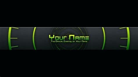 Youtube Banner Template No Text Shooters Journal