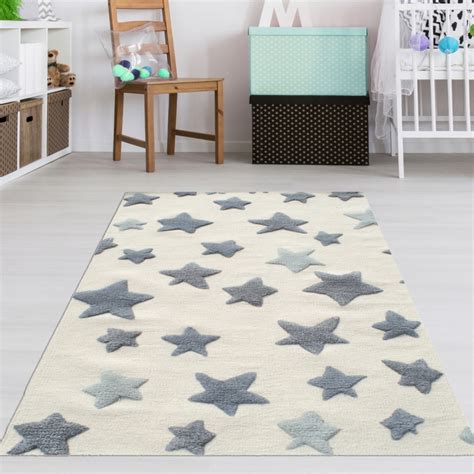 Kinderteppich 2x teppich stern laufer 130×180 in 68169 mannheim fur 50 00 zum verkauf shpock de. Sternen Teppich für Kinderzimmer Creme Grau | Teppich4Kids