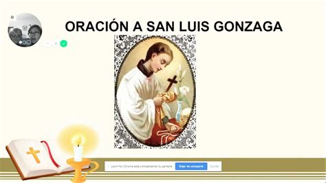 Oración A San Luis Gonzaga Elvecia Y Paola Youtube