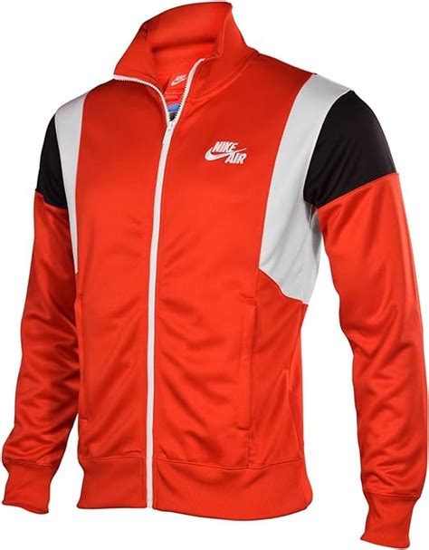 Nike Mens Air Time 20 Full Zip Basketball Jacket Red At Amazon Mens