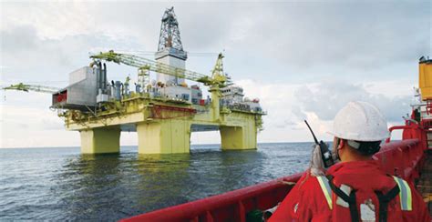 A China National Offshore Oil Corp Drilling Platform In