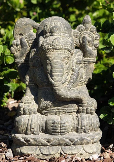 Maybe you would like to learn more about one of these? Stone Garden Ganesh Statue 12" | Statue, Ganesh statue ...