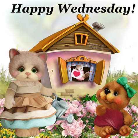 Happy Wednesday Animals Graphic Pictures Photos And Images For