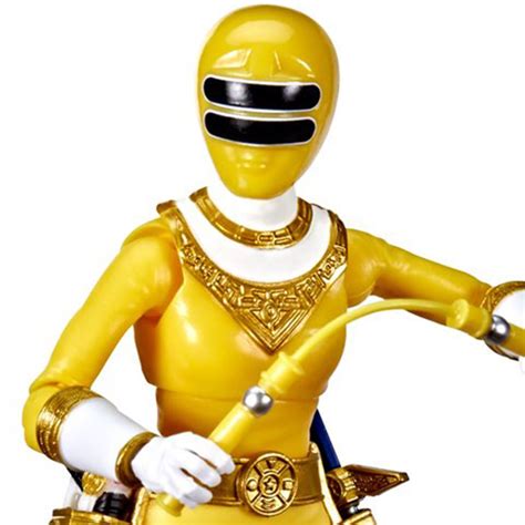 Power Rangers Lightning Collection Zeo Yellow Ranger 6 Inch Action Figure