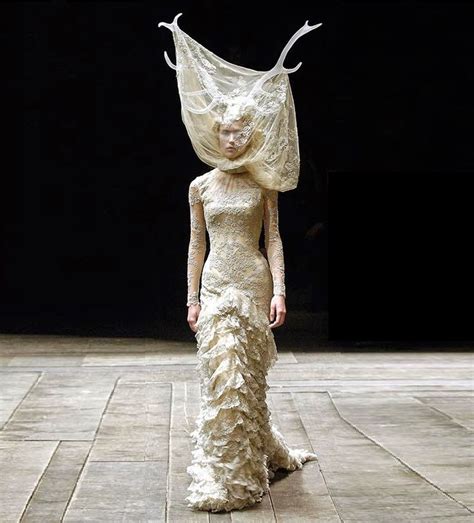 This Avant Garde Look Comes From An Alexander Mcqueen Collection C