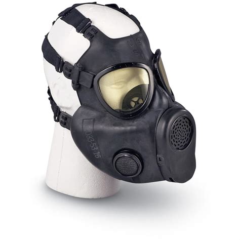 Used Us Issue M17 Gas Mask With Case And New Filter 25231 Gas Masks And Chemical Suits At