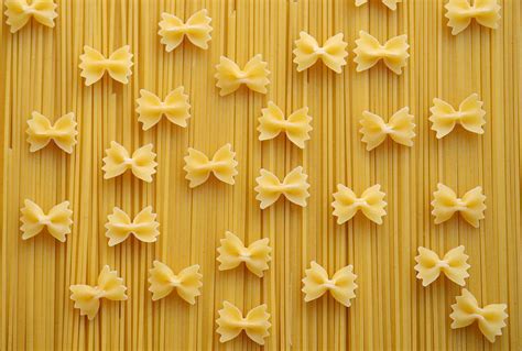 Free Photo Pasta Carbohydrates Spaghetti Noodles Farfalle Max Pixel