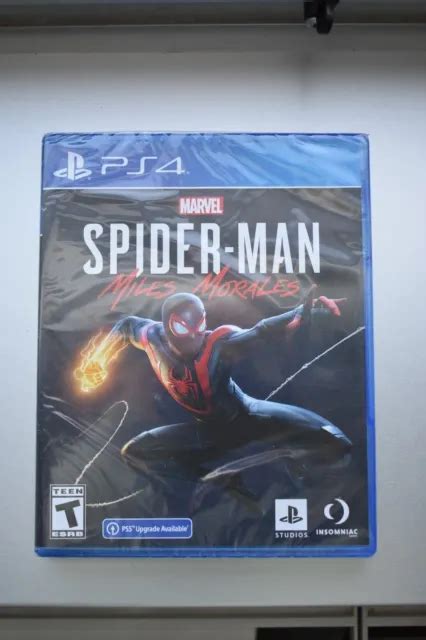 Marvels Spider Man Miles Morales Ps4 With Ps5 Upgrade 3099 Picclick