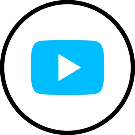 Blue Youtube Icon At Getdrawings Free Download