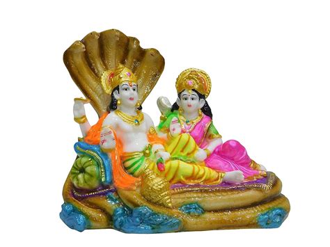 Buy Vinayakmoorti Vishnu Lakshmi Statue Marble Lord Vishnu Laxmi Ji Ki