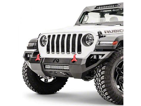 Fab Fours Jeep Wrangler Vengeance Front Bumper Bare Steel Jl18 D4651 B