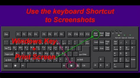 Use The Keyboard Shortcut To Screenshots Pc Laptop Youtube