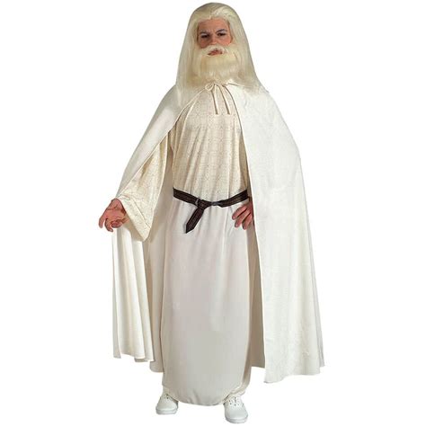 White Gandalf Adult Costume Scostumes