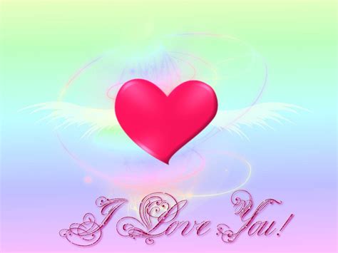 I Love You Heart Wallpapers Wallpaper Cave