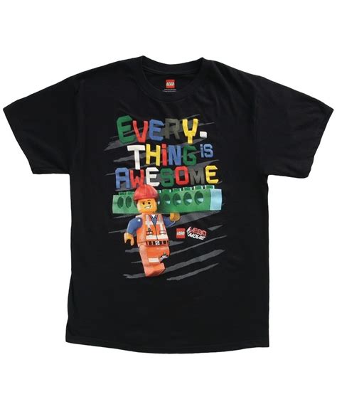 Kids Lego Movie Everything Is Awesome T Shirt