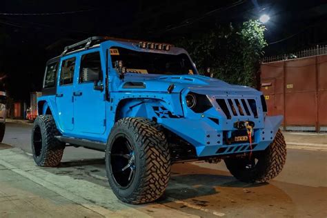 Blaues Monster Widebody Jeep Wrangler By Autobot