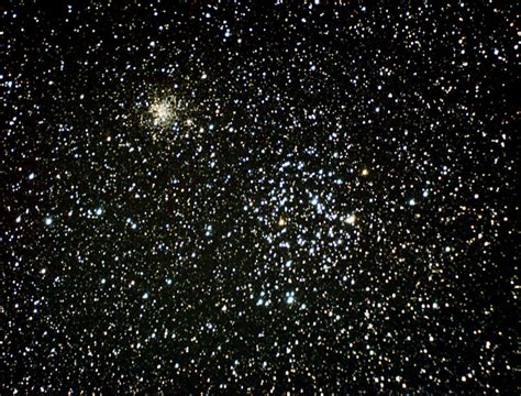 Astrophotography Of Star Cluster M35 Open Cluster With Ngc 2158