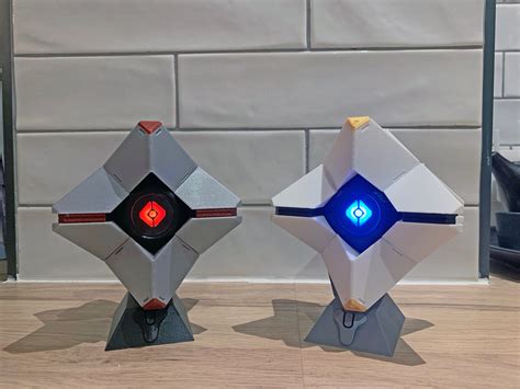 Destiny 2 3d Printed Ghost Custom Colour With Light Up Eye Etsy