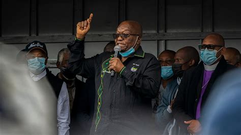 Jacob Zuma Former South African President Is Arrested The New York Times