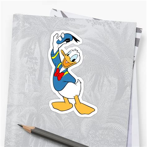 Donald Duck Sticker By Martina6295 Redbubble