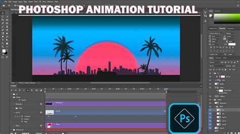 Photoshop Animation Tutorial Simple 2d Animation With Photoshop Youtube