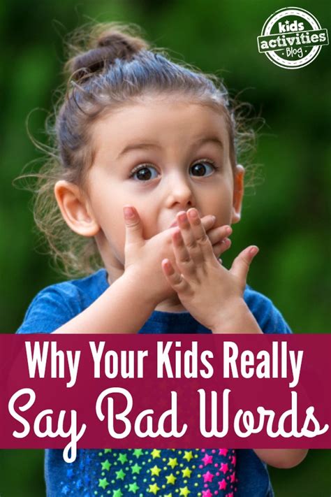 Why Your Kids Really Say Bad Words